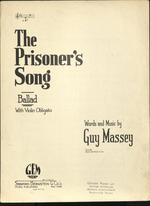The prisoner's song : ballad, with violin obligato